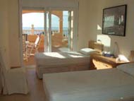 Huge holiday apartment to rent with 3 bedrooms.  Stunning views over the whole bay of San Juan de los Terreros