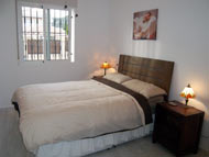 2 bedroom villa in quiet location within 25 minutes walking distance of beach/restaurants etc