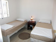 2 bedroom villa in quiet location within 25 minutes walking distance of beach/restaurants etc